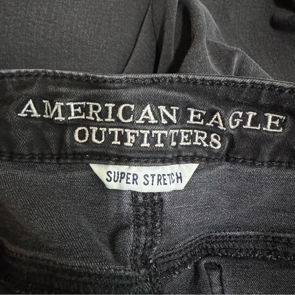 American Eagle Outfitters Super Stretch Black Jeggings - Short - Picture 5 of 7